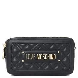 Love Moschino: Чёрный клатч 
