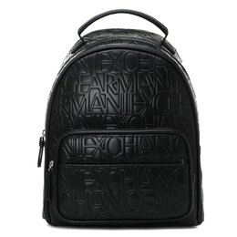 Armani Exchange: Чёрная спортивная сумка 