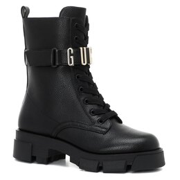 Guess: Чёрные ботинки 