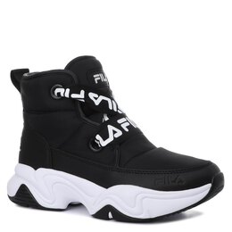 Fila: Чёрные кроссовки 