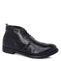 Officine Creative: Тёмные ботинки 