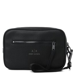 Armani Exchange: Чёрная сумка 