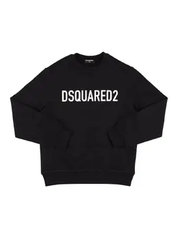 DSQUARED2: Бавовняні світшоти 