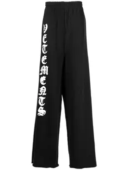 VETEMENTS: Брюки с принтом 