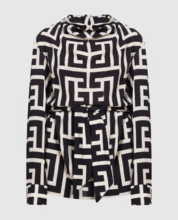 Balmain: Блуза из шерсти 