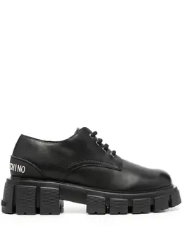 Love Moschino: Чёрные лоферы 