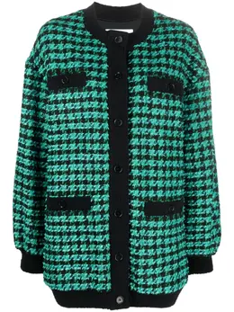 MSGM: Твидовое пальто 