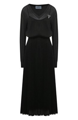 Prada: Чёрное платье 