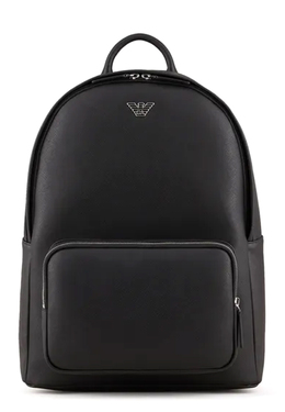 EMPORIO ARMANI: Чёрный рюкзак 