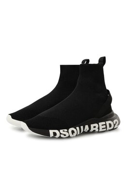 Dsquared2: Чёрные кроссовки 