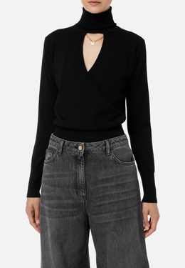 ELISABETTA FRANCHI: Трикотажный свитер 