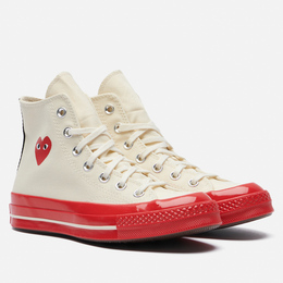 Converse: Бежевые кеды  Chuck 70 Hi