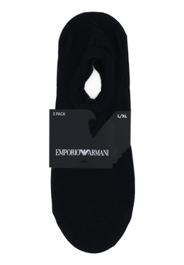 EMPORIO ARMANI Underwear: Чёрные носки 