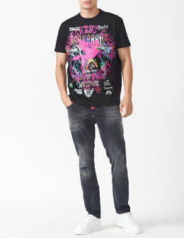 DSQUARED2: Чёрная футболка 