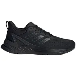 adidas: Чёрные кроссовки  Response