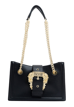 VERSACE JEANS COUTURE: Чёрная сумка 