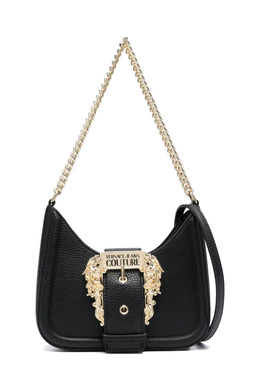VERSACE JEANS COUTURE: Чёрная сумка 