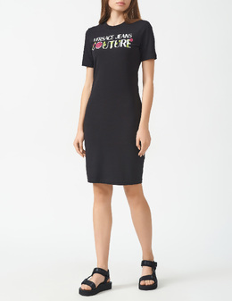 VERSACE JEANS COUTURE: Чёрное платье 