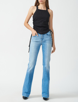 VERSACE JEANS COUTURE: Чёрная майка 
