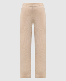 Max Mara: Бежевые брюки 