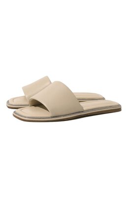 Brunello Cucinelli: Яркие шлёпанцы 