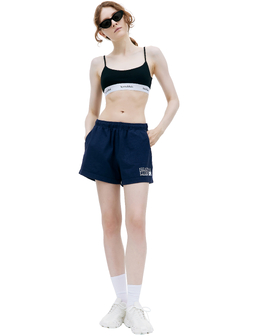 SPORTY & RICH: Чёрный топ 