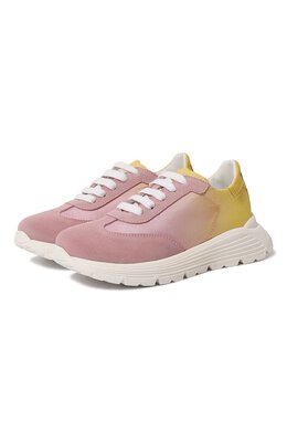 MSGM kids: Розовые кроссовки 