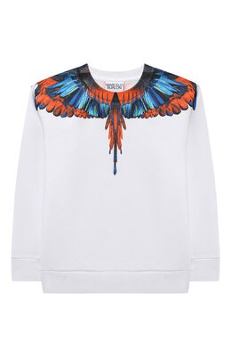 Marcelo Burlon Kids of Milan: Хлопковый свитшот 