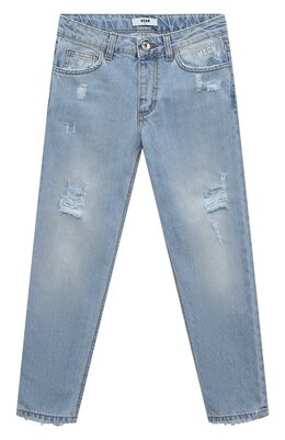 MSGM kids: Хлопковые джинсы 