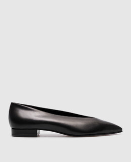 Loro Piana: Чёрные балетки 
