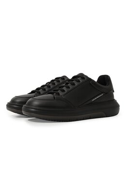 Emporio Armani: Чёрные кеды 