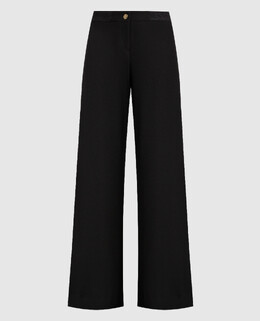 Versace Jeans Couture: Чорні брюки 