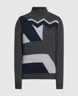 Kiton: Серый свитер 