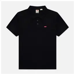Levi's: Чёрное поло 