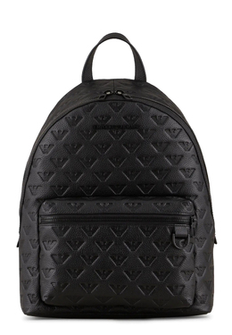 EMPORIO ARMANI: Чёрный рюкзак 