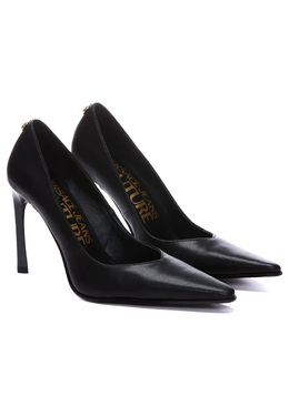 VERSACE JEANS COUTURE: Чёрные туфли 