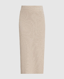 Allude: Бежевая юбка 