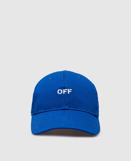 Off-White: Сині кепки 