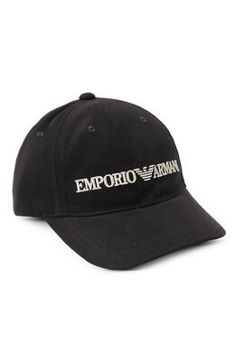 Emporio Armani: Тёмная кепка 