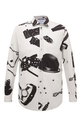 Moschino: Хлопковая рубашка 