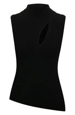 Versace: Топ из вискозы 