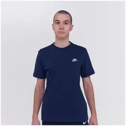 NIKE: Тёмная футболка  Club