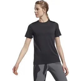 Reebok: Чёрная футболка 