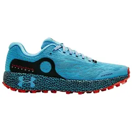 Under Armour: Голубые кроссовки  HOVR