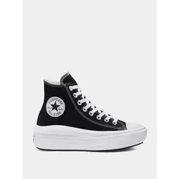 Converse: Чёрные кеды  Chuck Taylor All Star Move