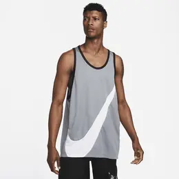 NIKE: Серая майка  Dri FIT