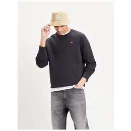 Levi's: Чёрный свитшот  Original