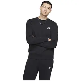 NIKE: Чёрный свитшот  Club