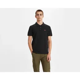 Levi's: Чёрное поло 