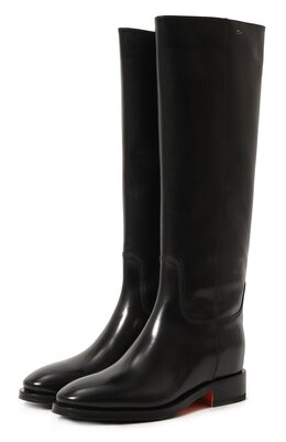 Santoni: Чёрные сапоги 